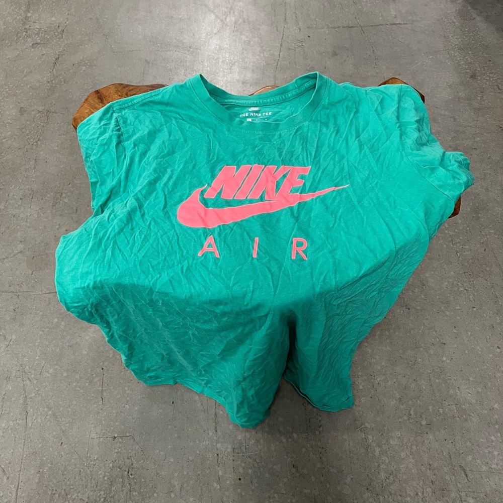 Nike Air Turquoise and Coral Tee